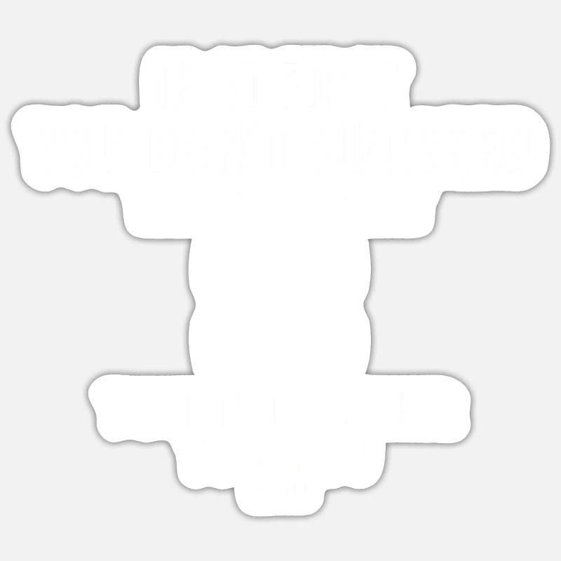 Math funny teacher saying arithmetic Sticker size S (10 x 10 cm)