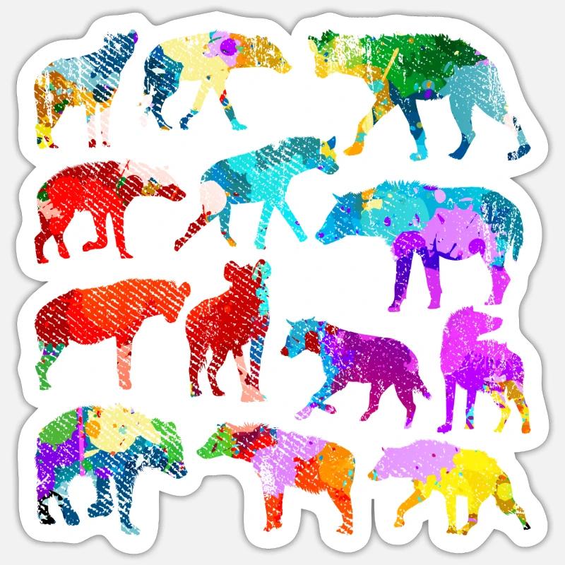 Sticker Größe S (10 x 10 cm) - 
