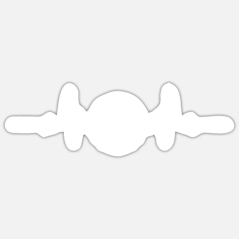 Sticker Größe S (10 x 10 cm) - 