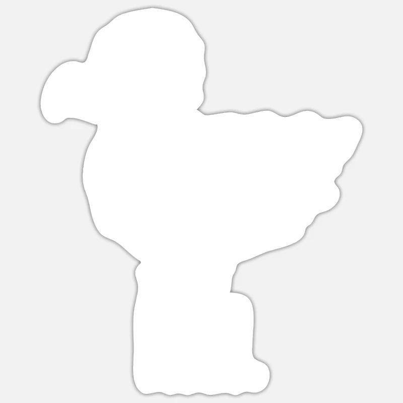 Möwe Moin Sticker Größe S (10 x 10 cm)