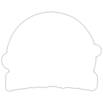 Kiefernchirurg Waldarbeiter Bäume Säge Motiv - Sticker Größe S (10 x 10 cm) - Mattweiß - Vorne