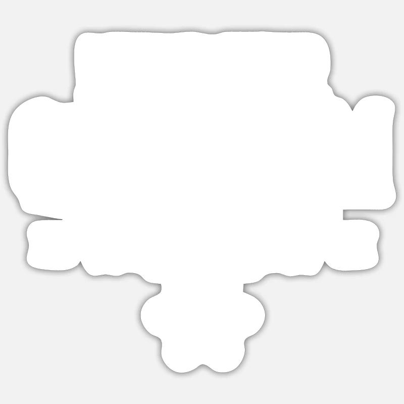 Student Physik Wissenschaft Physiker Formel - Sticker Größe S (10 x 10 cm) - Mattweiß