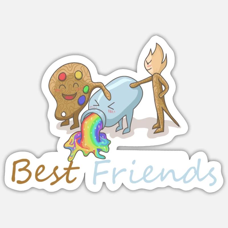 Sticker Größe S (10 x 10 cm) - 