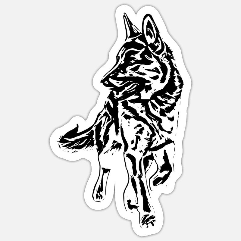 Sticker Größe S (10 x 10 cm) - 