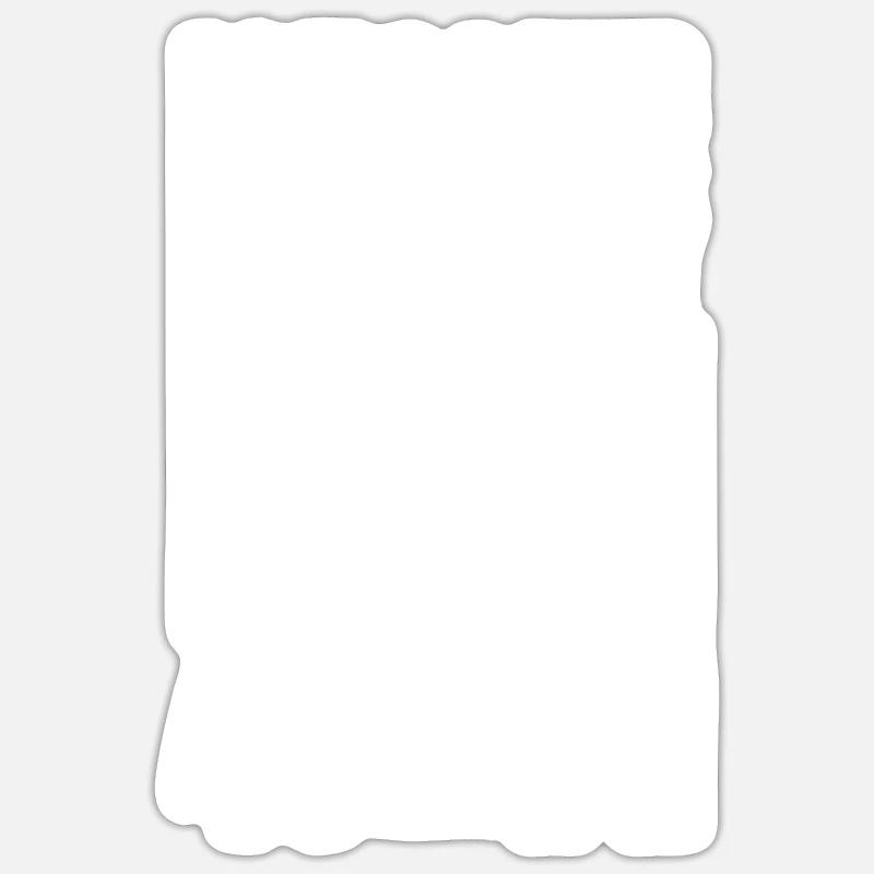 40 Geburtstag Sprüche - Sticker Größe S (10 x 10 cm) - Mattweiß