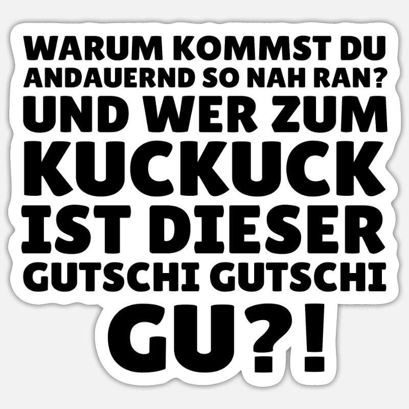 Sticker Größe S (10 x 10 cm) - 