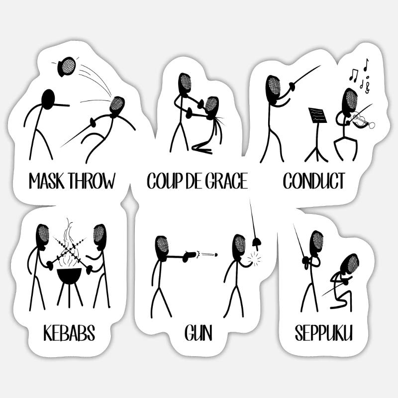 Sticker Größe S (10 x 10 cm) - 