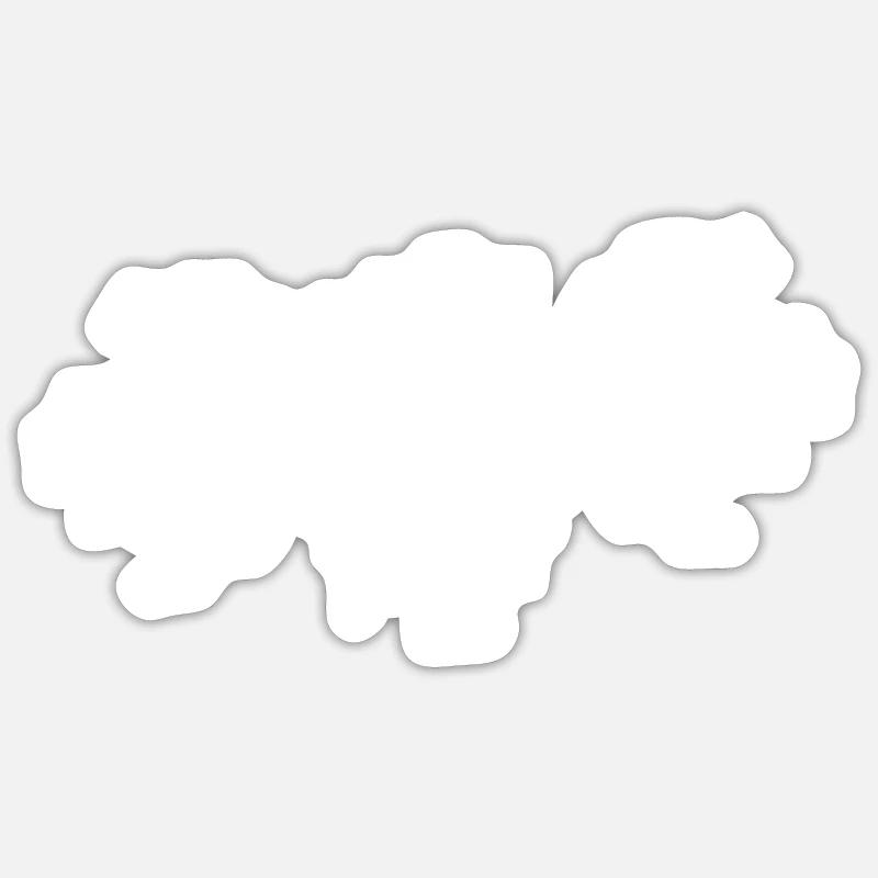 Admin - Sticker taille S (10 x 10 cm) - blanc mat