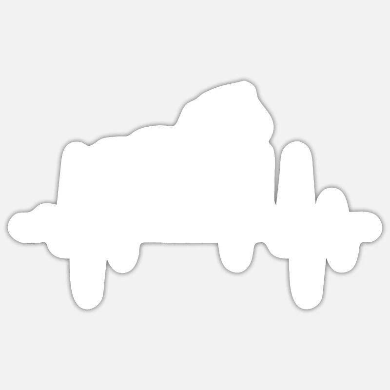 Sticker taille S (10 x 10 cm) - 