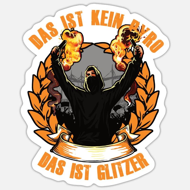 Sticker Größe S (10 x 10 cm) - 