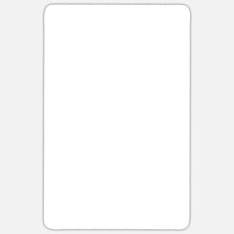 Fibonacci Schnecke - Sticker Größe S (10 x 10 cm) - Mattweiß