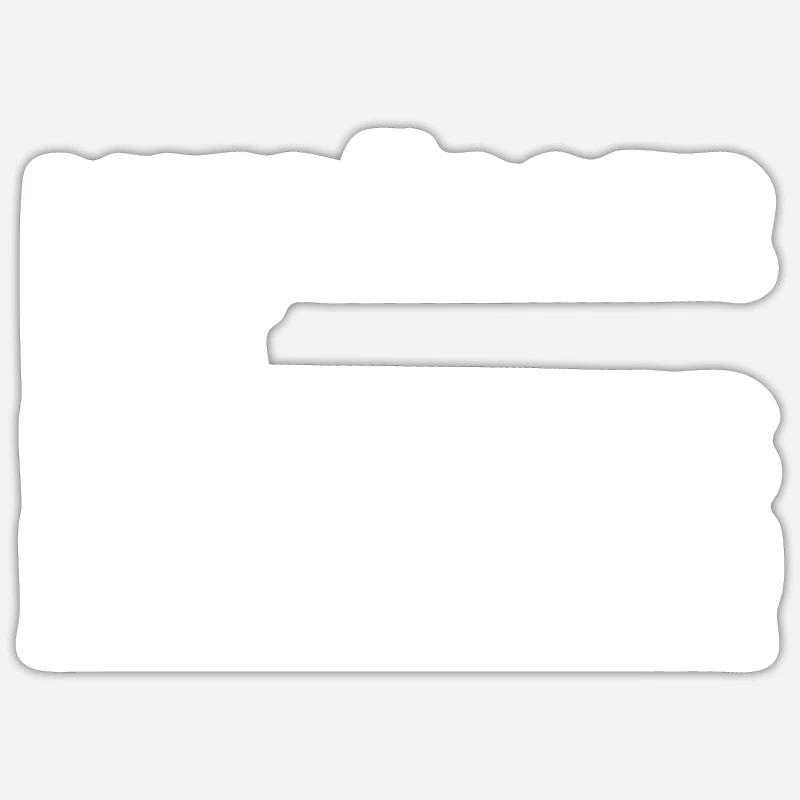 Mitbürger mit Migrationshintergrund - Sticker Größe S (10 x 10 cm) - Mattweiß