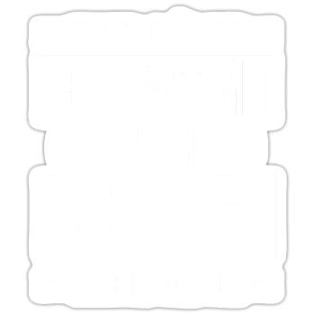 Menschen Schubsen Lustiger Spruch - Sticker Größe S (10 x 10 cm) - Mattweiß - Vorne