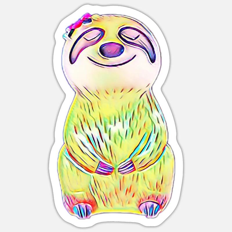 Môle - Sticker taille S (10 x 10 cm) - blanc mat