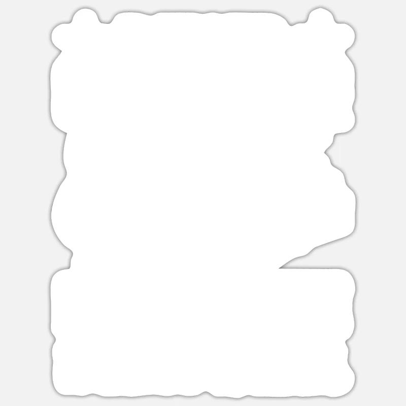 Lustiger Chorleiter Dirigent Spruch - Sticker Größe S (10 x 10 cm) - Mattweiß