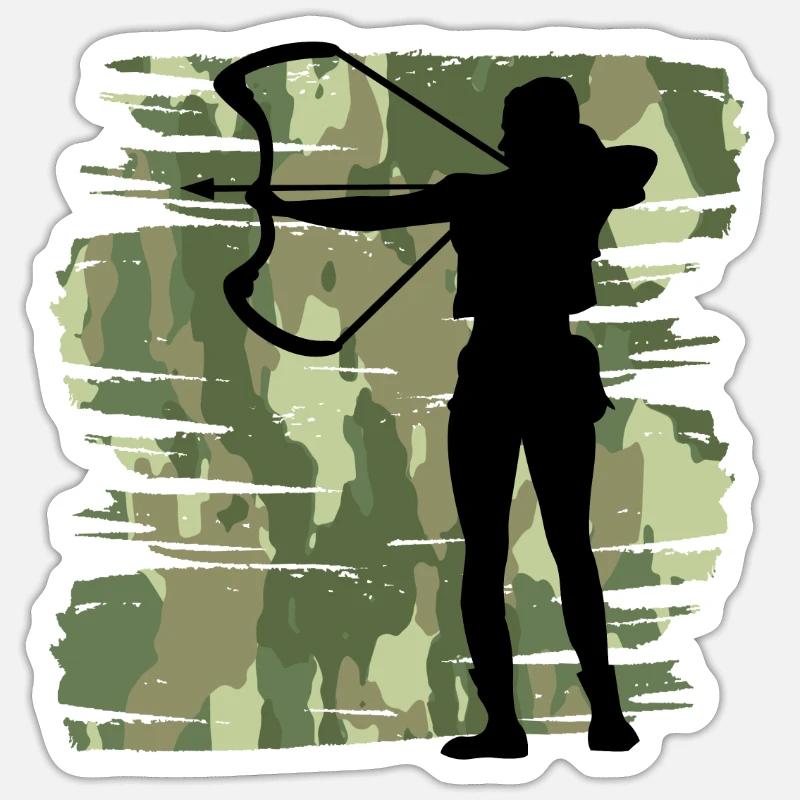 Archer Sticker size S (10 x 10 cm)