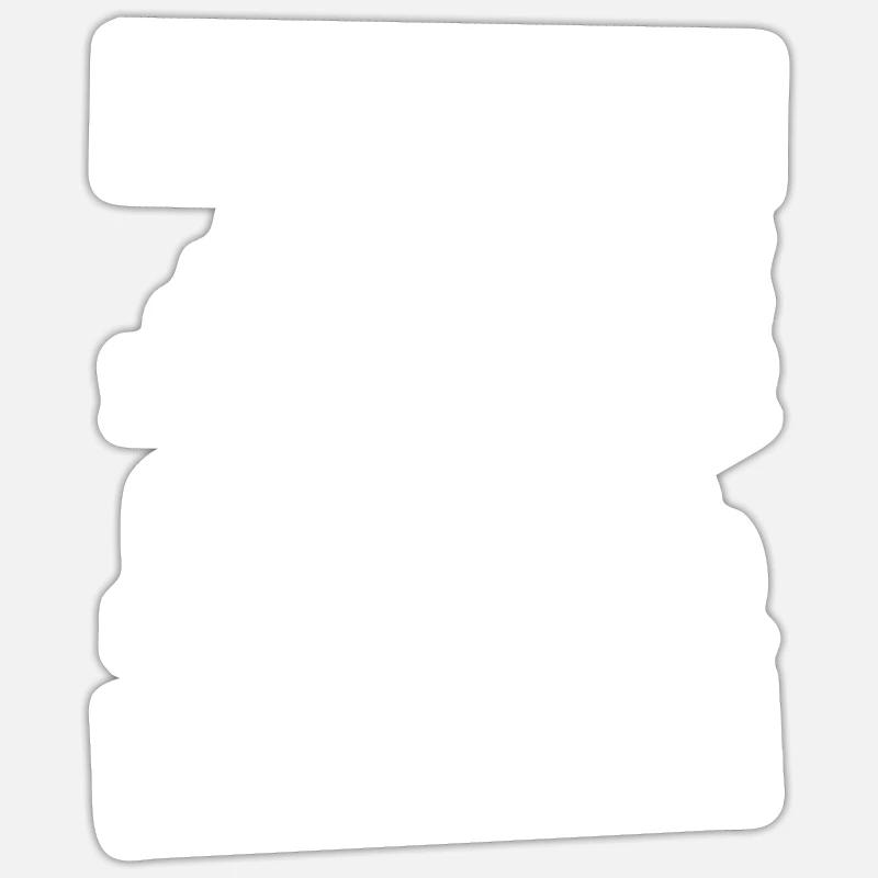 Achterbahn Rollercoaster Freizeitpark Geschenkidee Sticker Größe S (10 x 10 cm)