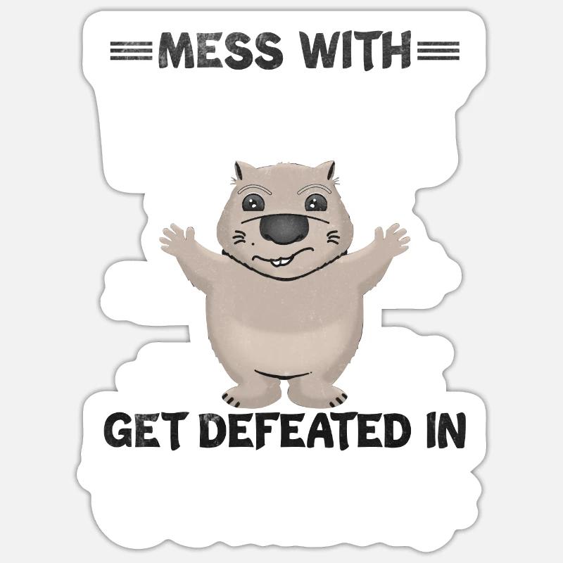 Sticker taille S (10 x 10 cm) - 