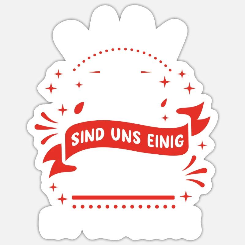 Sticker Größe S (10 x 10 cm) - 
