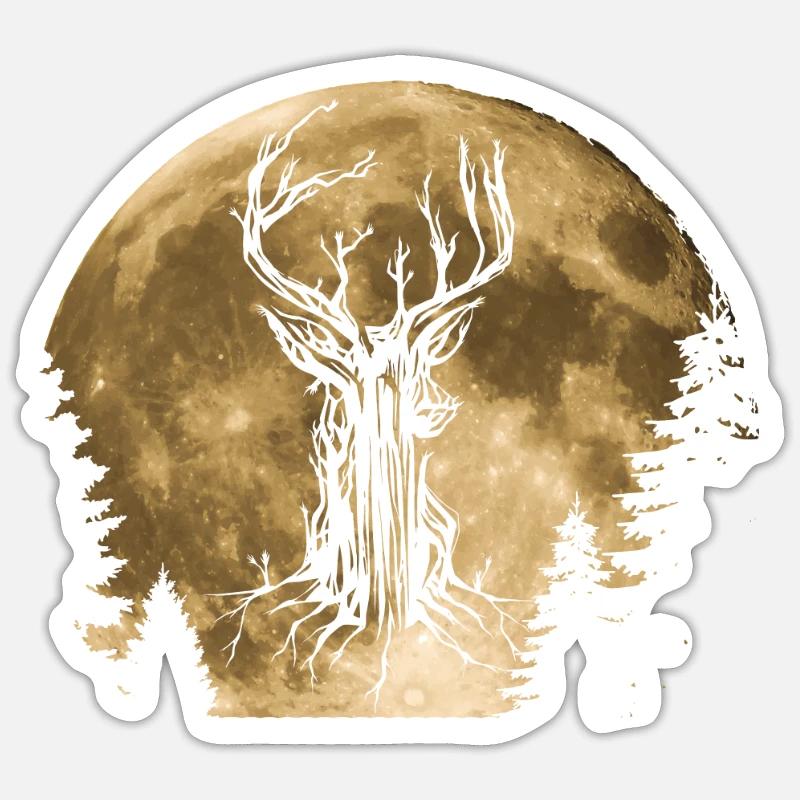 Conception de chasseur pour la chasse Sticker taille S (10 x 10 cm)