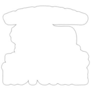 Unterstützung für Landwirte Stolze Landwirtschaft - Sticker Größe S (10 x 10 cm) - Mattweiß - Vorne