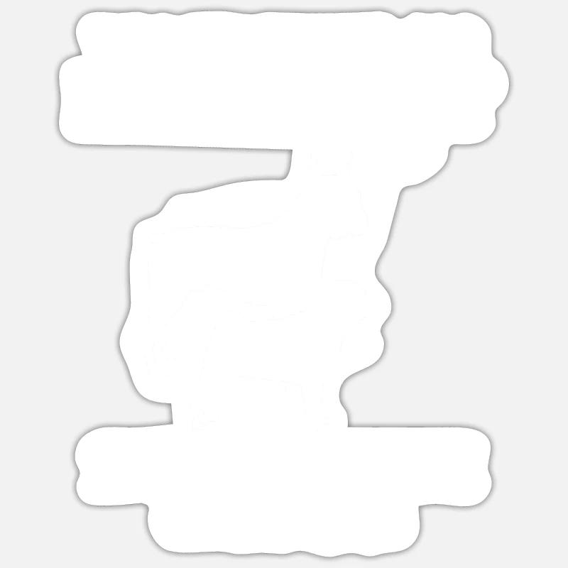 Was ist besser 1 hund oder 2 Sticker Größe S (10 x 10 cm)