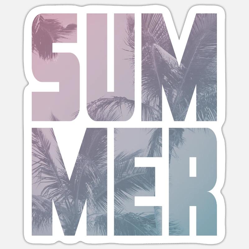 summer Sticker size S (10 x 10 cm)