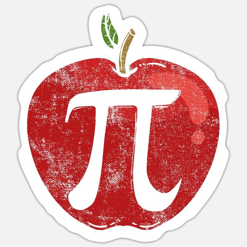 Pi math Sticker size S (10 x 10 cm)