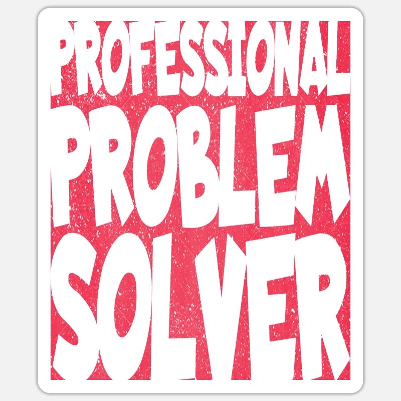Geek informatique nerd - Sticker taille S (10 x 10 cm) - blanc mat