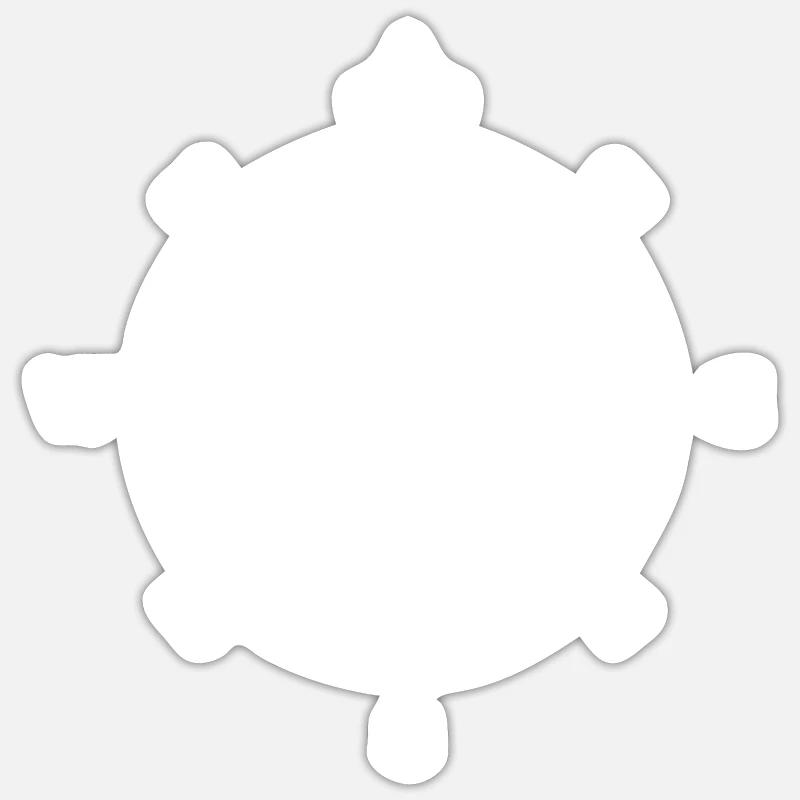 Compas de navigation à voile Sticker taille S (10 x 10 cm)