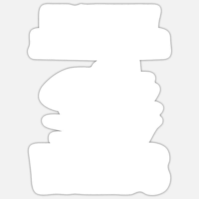Sticker Größe S (10 x 10 cm) - 