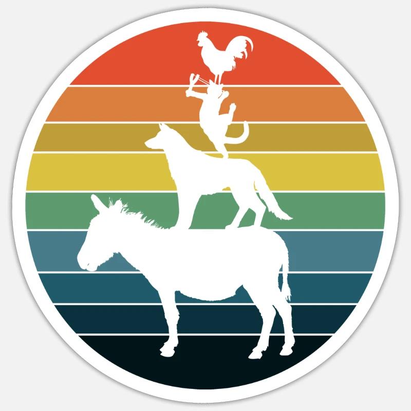 Sticker size S (10 x 10 cm) - 