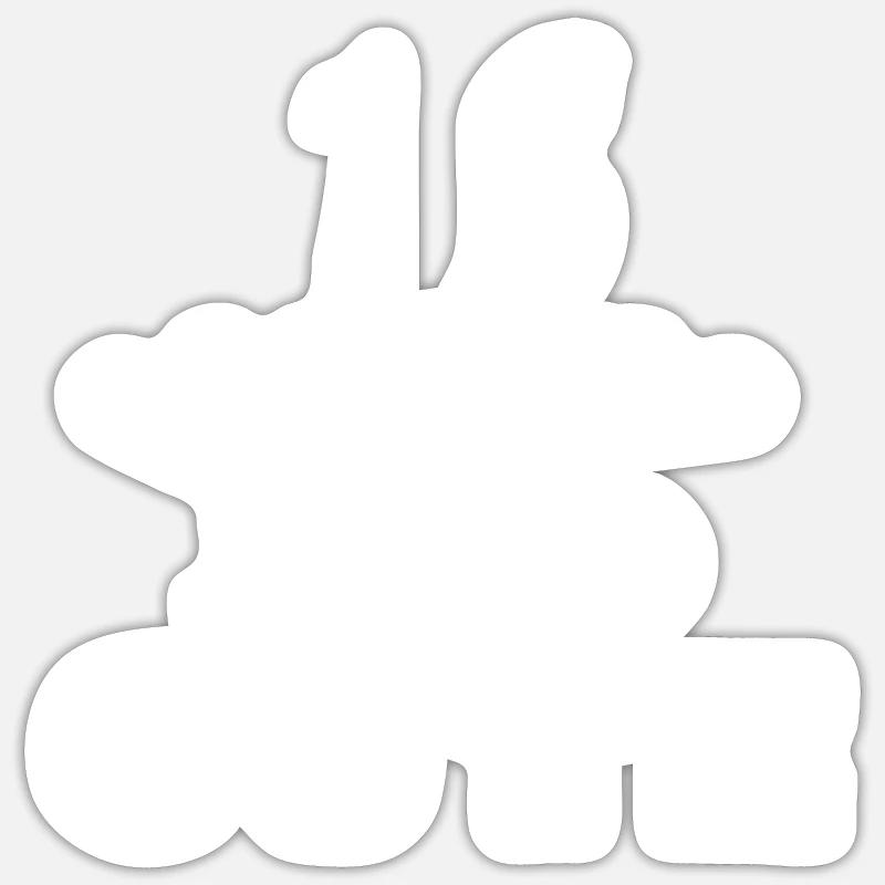 Sticker taille S (10 x 10 cm) - 