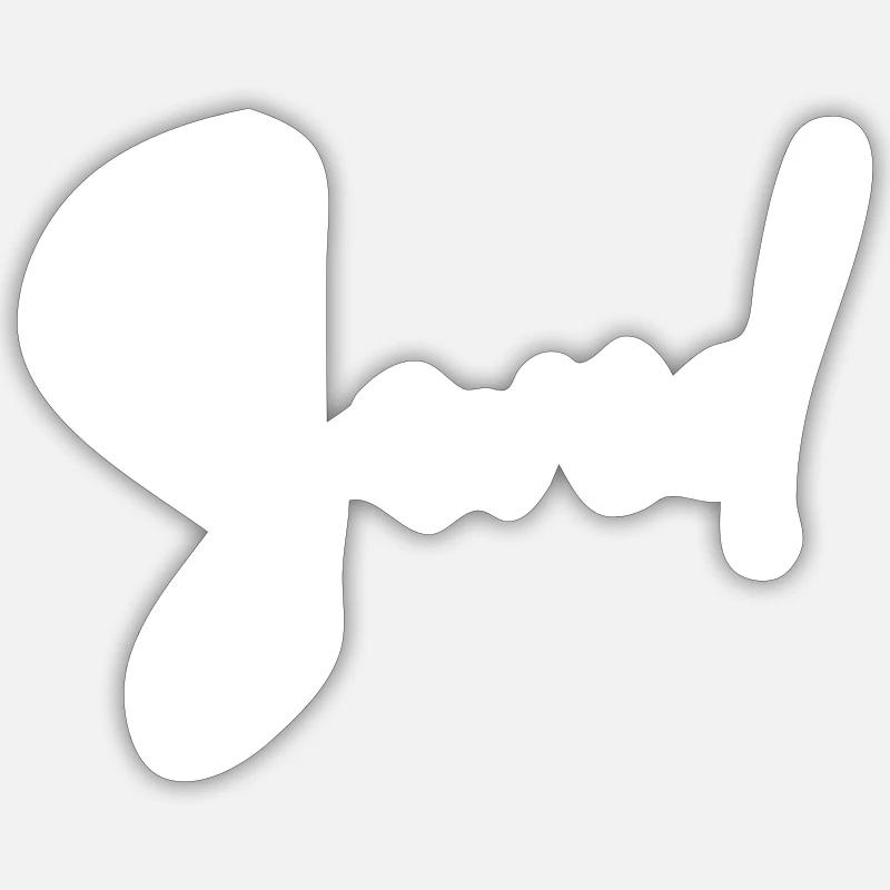 Sticker size S (10 x 10 cm) -