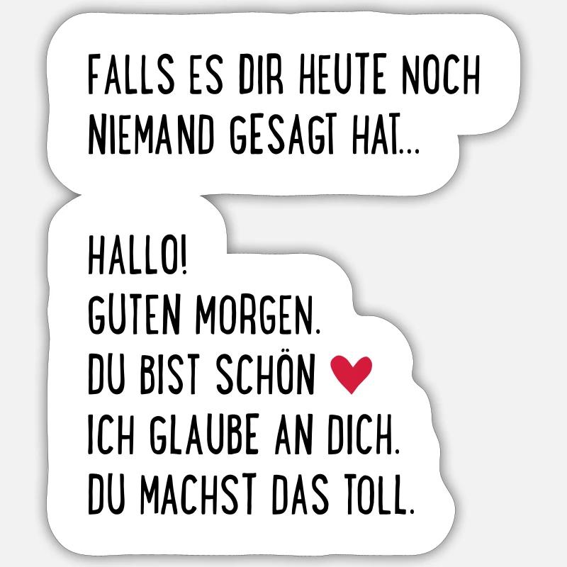 Sticker Größe S (10 x 10 cm) - 