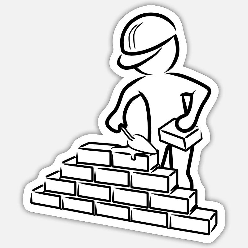 Sticker størrelse S (10 x 10 cm) - 