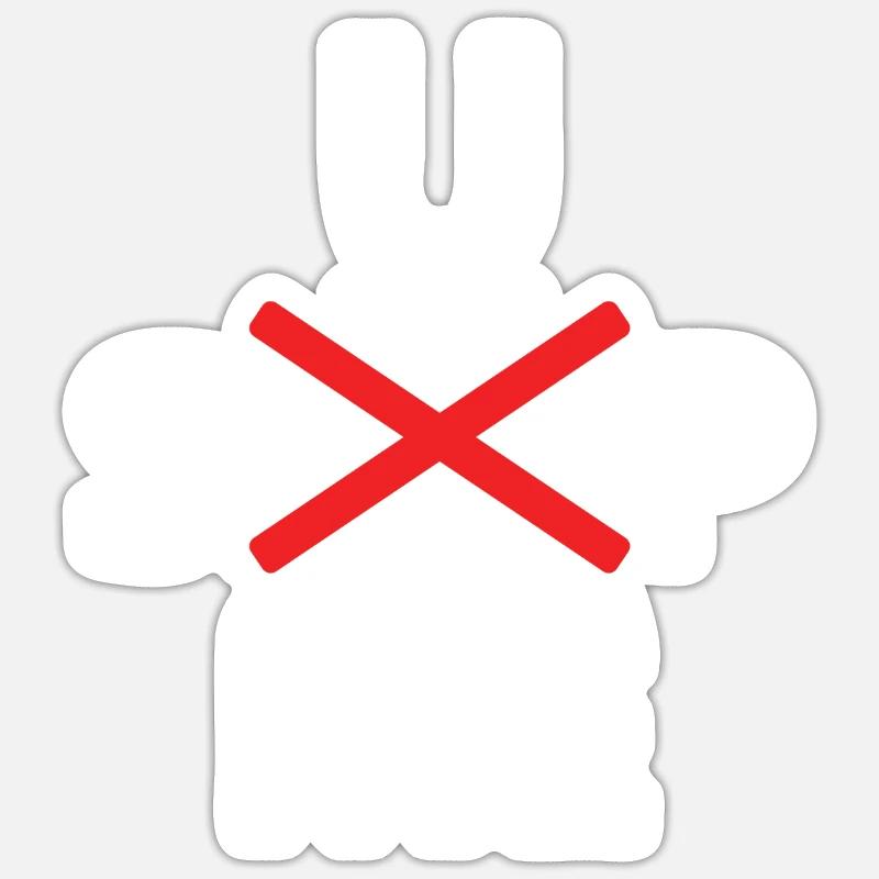 Sticker Größe S (10 x 10 cm) -