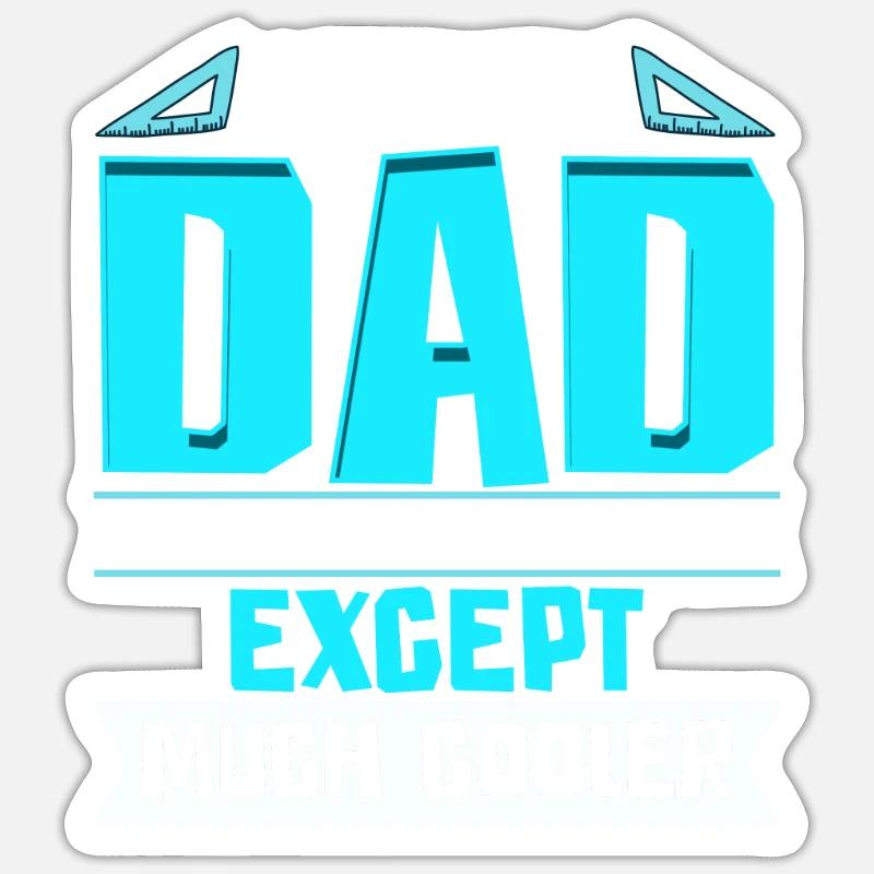 maths - Sticker size S (10 x 10 cm) - white matte