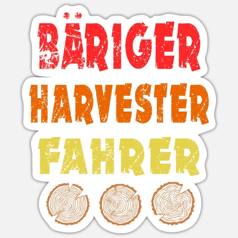 Moissonneurs - Sticker taille S (10 x 10 cm) - blanc mat