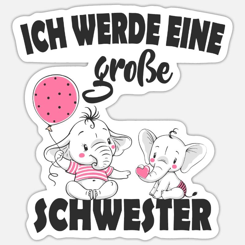 Sticker Größe S (10 x 10 cm) -