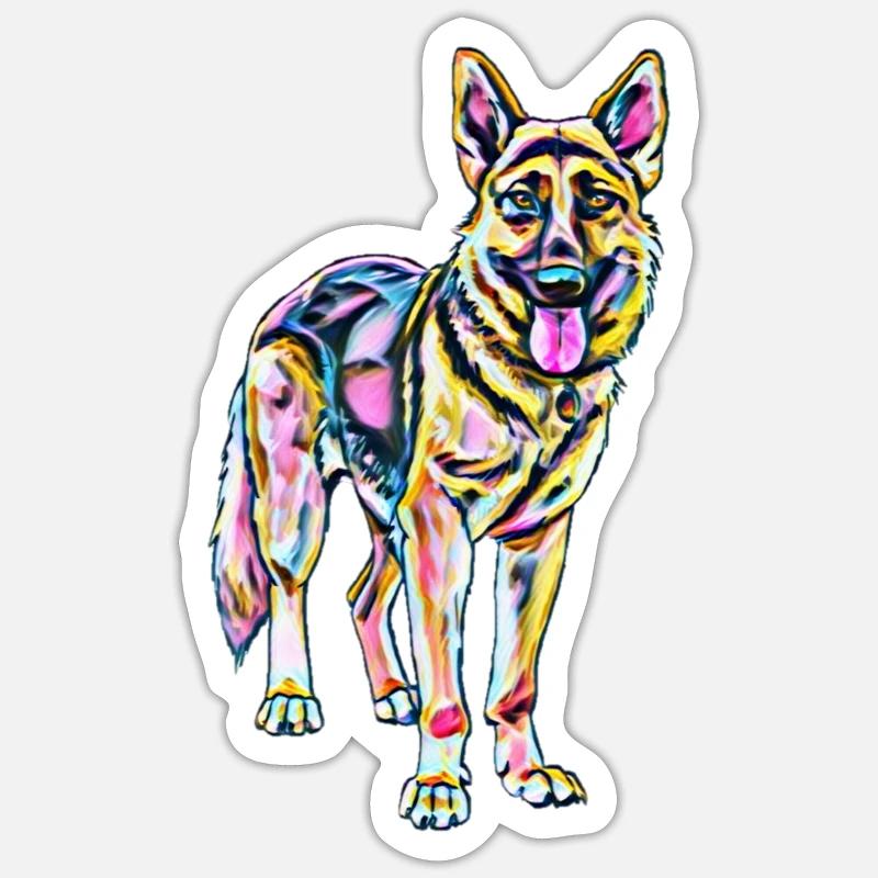 Sticker Größe S (10 x 10 cm) - 