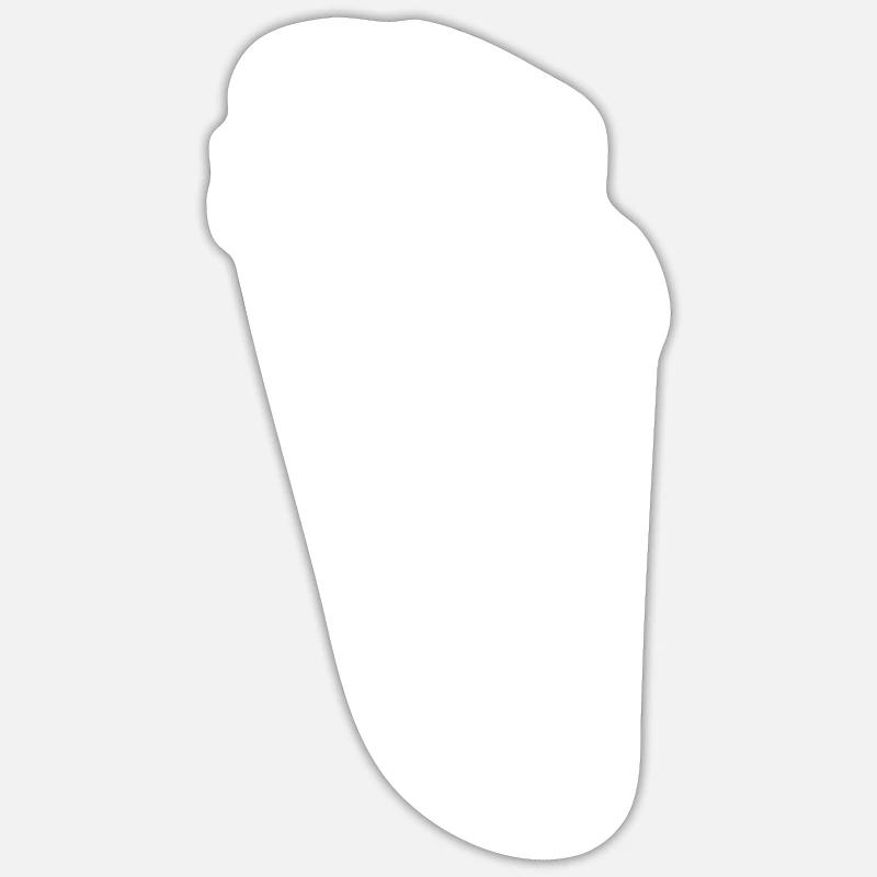 Lighter - Sticker size S (10 x 10 cm) - white matte