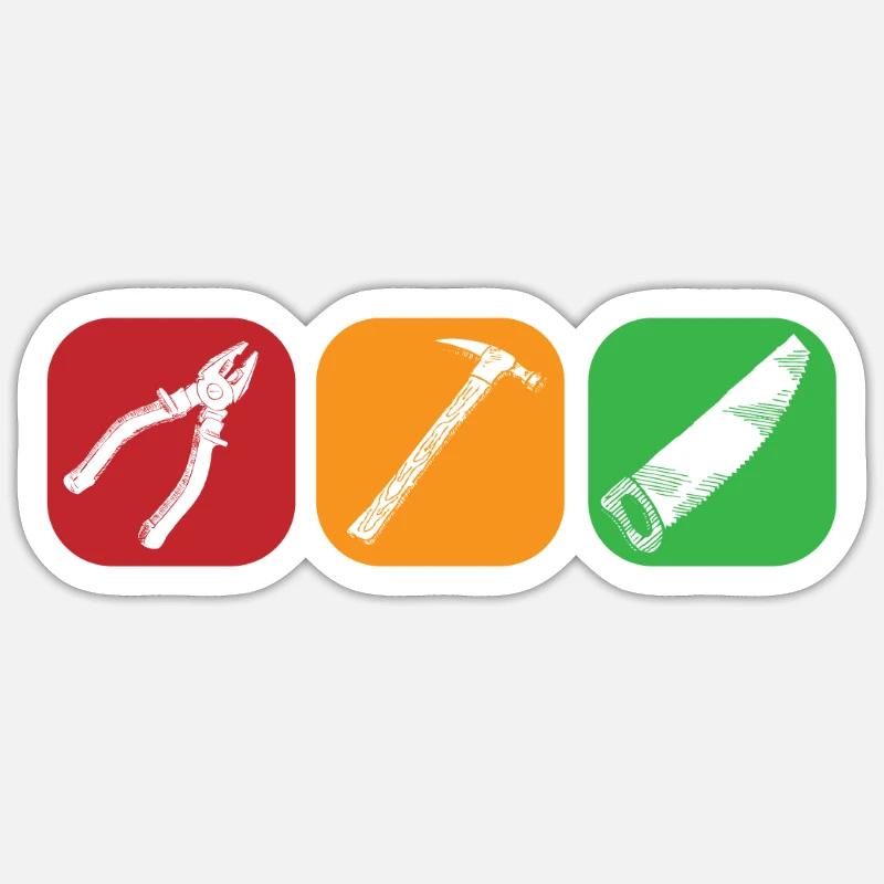 Sticker Größe S (10 x 10 cm) - 