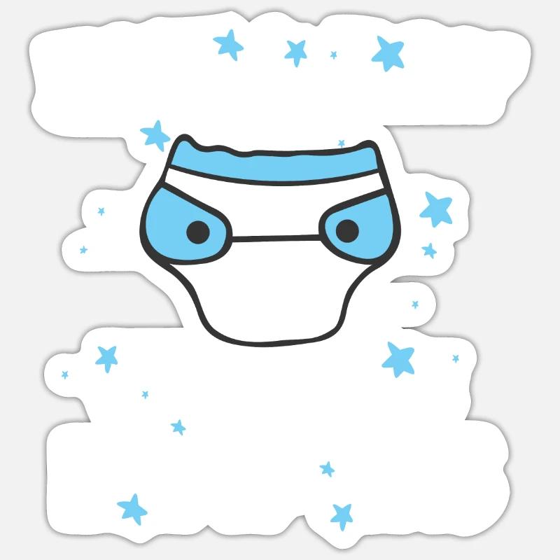 Sticker Größe S (10 x 10 cm) - 