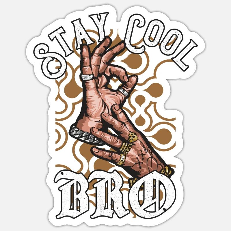 Sticker Größe S (10 x 10 cm) - 