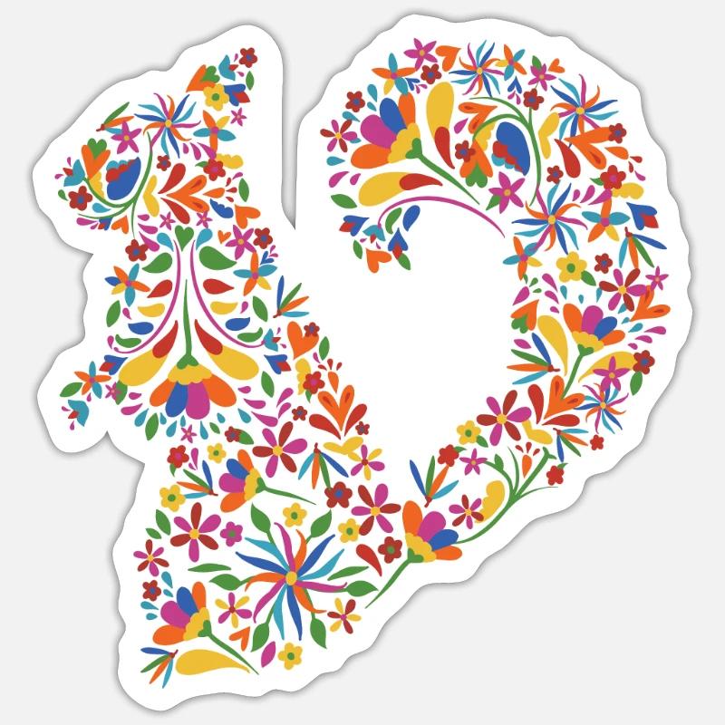 Sticker Größe S (10 x 10 cm) - 