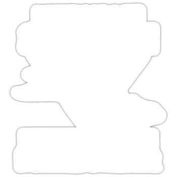 Bodensee Wenn ich den See seh Urlaub - Sticker Größe S (10 x 10 cm) - Mattweiß - Vorne