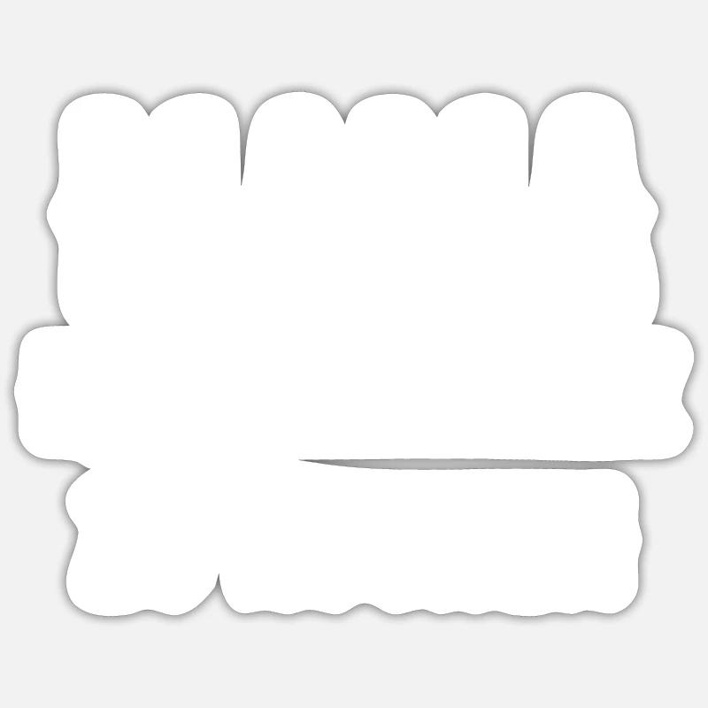 Mama Mit Der Lizenz Zu Kochen Sticker Größe S (10 x 10 cm)