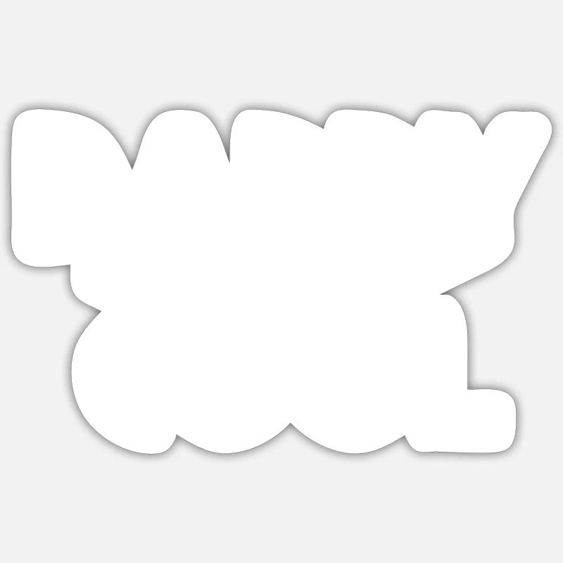 Awesome Daddy Cool Retro 70's design Sticker taille S (10 x 10 cm)