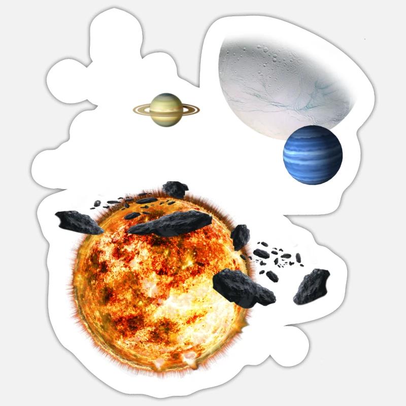 Sticker Größe S (10 x 10 cm) - 